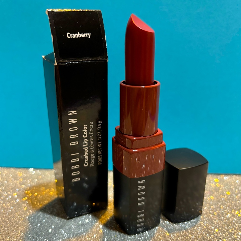 BNIB! Bobbi Brown Crushed Lip Color in CRANBERRY 💄👄